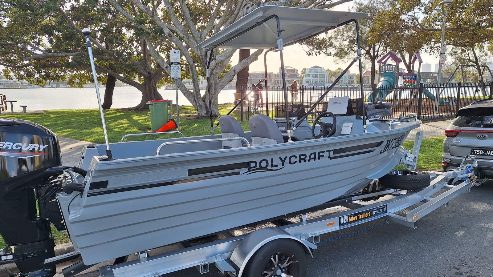 Polycraft 4.50 Drifter Frontrunner Fully Optioned including hard top and Solar