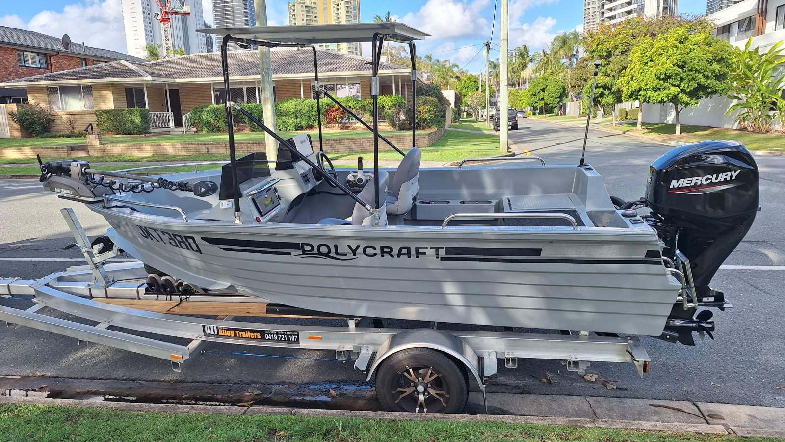 Polycraft 4.50 Drifter Frontrunner Fully Optioned including hard top and Solar