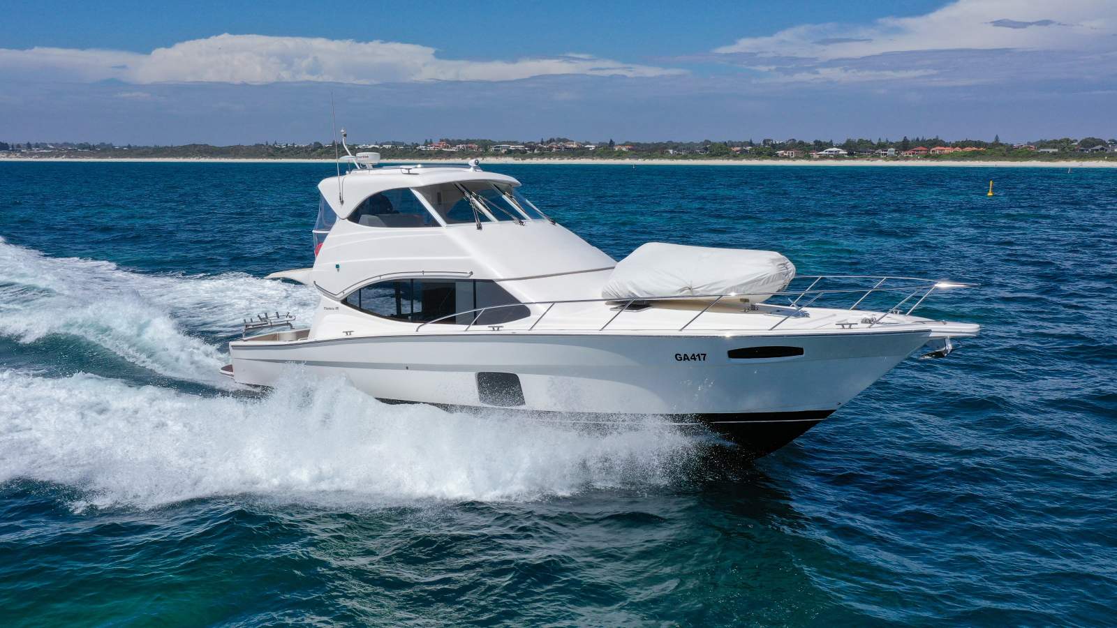 Maritimo 470 Offshore with TwinDisc EJS & Position Hold