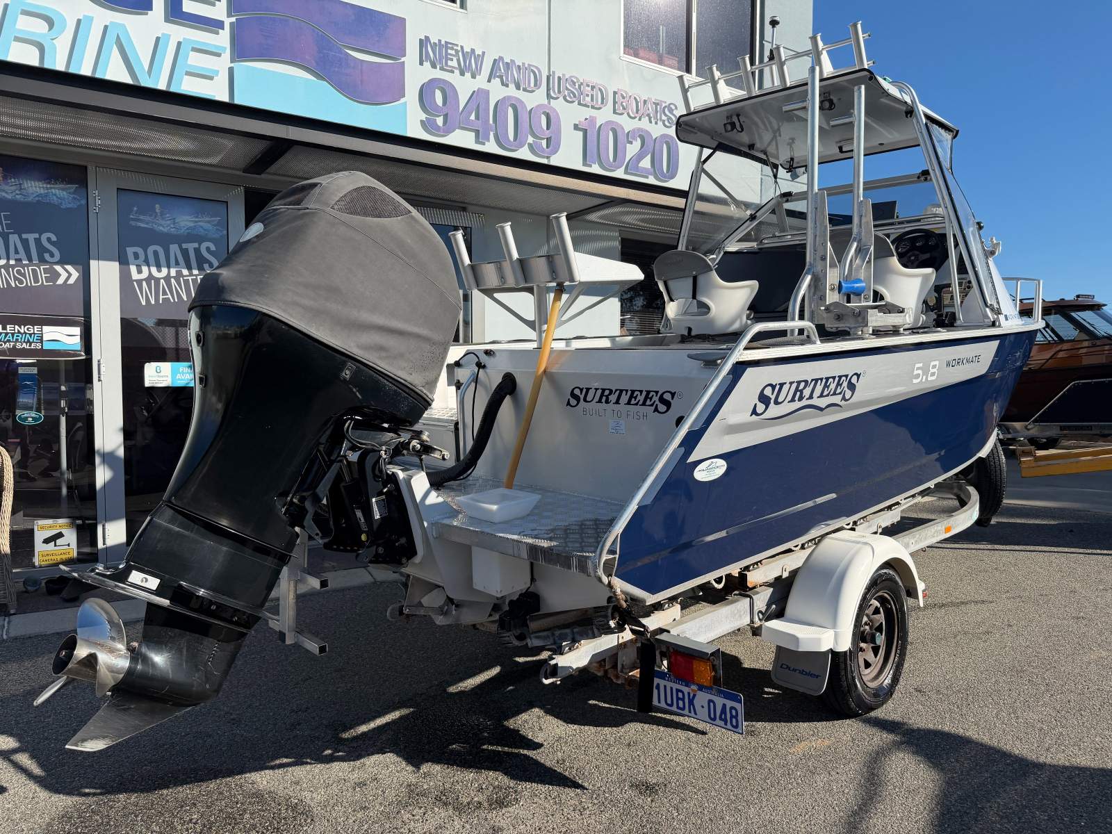 Surtees 580 Workmate With Mercury 115HP 4-Stroke