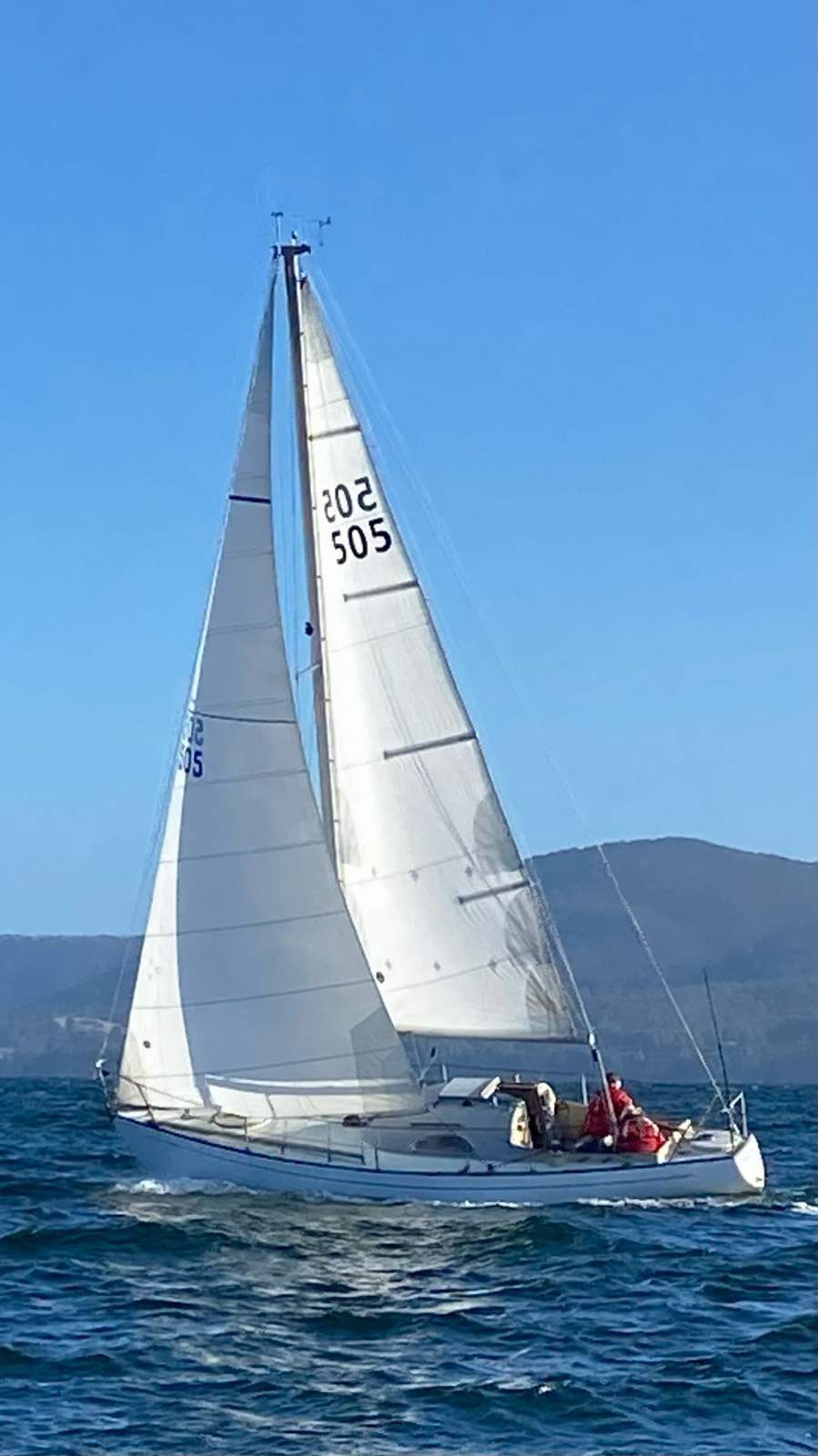 Swanson 27:Sails beautifully
