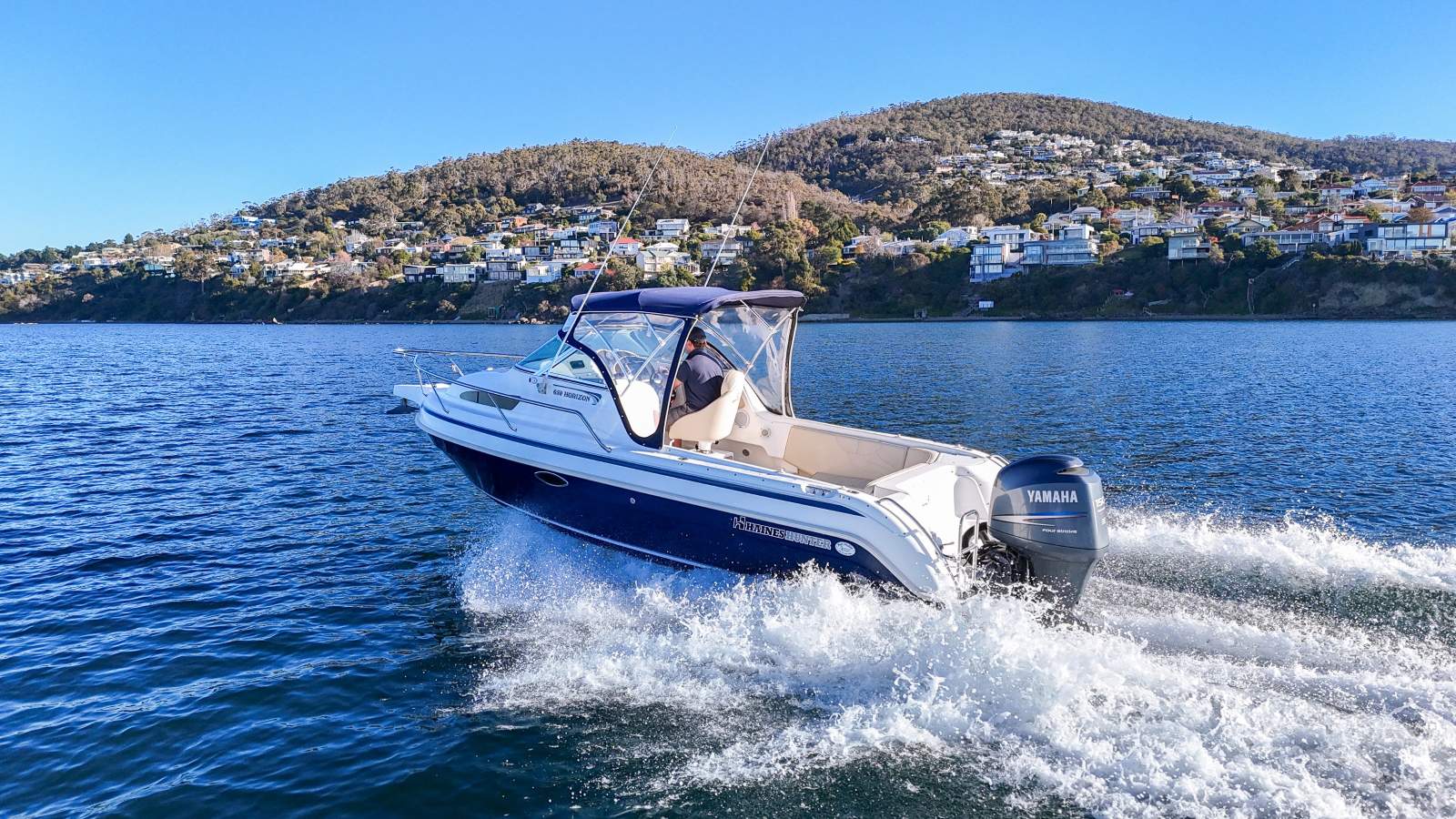 Haines Hunter 650 Horizon LOW HOURS, BRILLIANT CONDITION, TRAILER INCL.