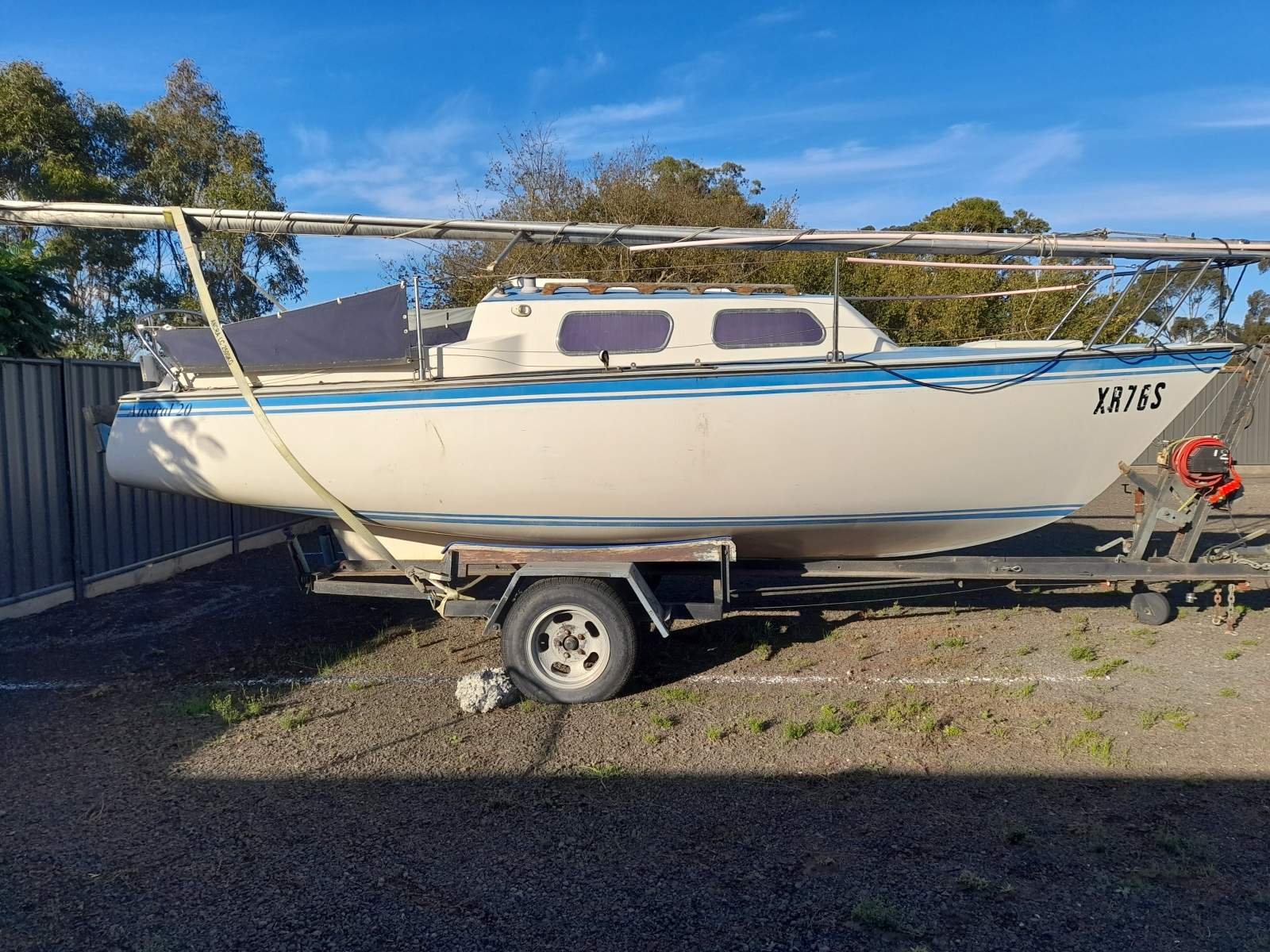 Austral 20 Trailer sailer