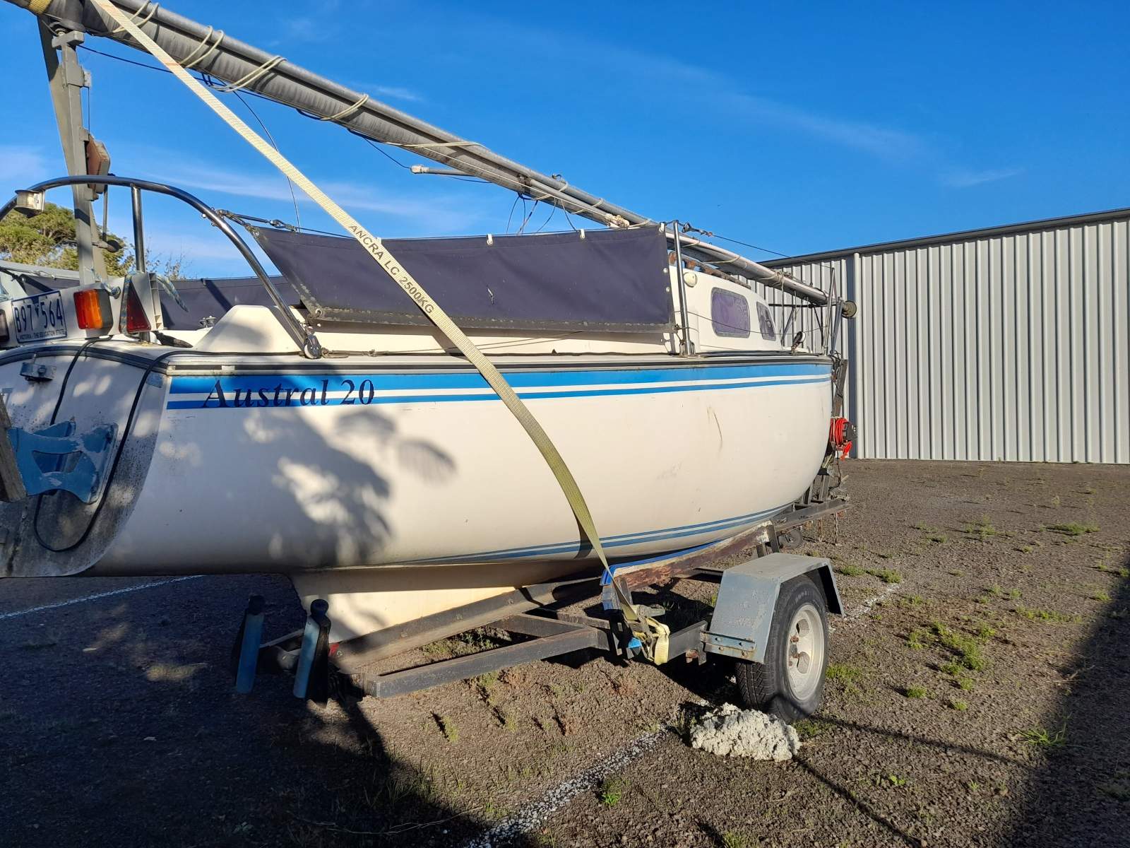 Austral 20 Trailer sailer