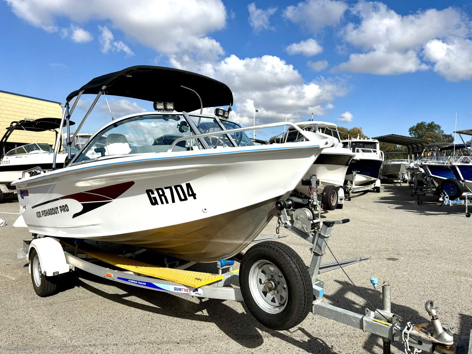 Quintrex 430 Fishabout Pro WILL SUIT THE NEW BOAT BUYER, WITH QUALITY EXTRAS!