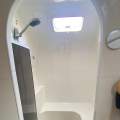 Lightwave 35:Full size molded shower for easy cleaning