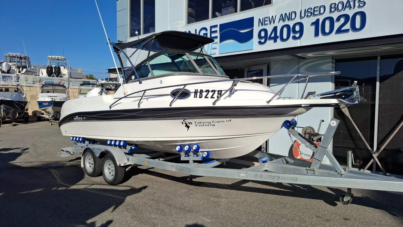 Reflex Chianti 655 SC - 2023 model powered by a Mercury 225 HP Verado