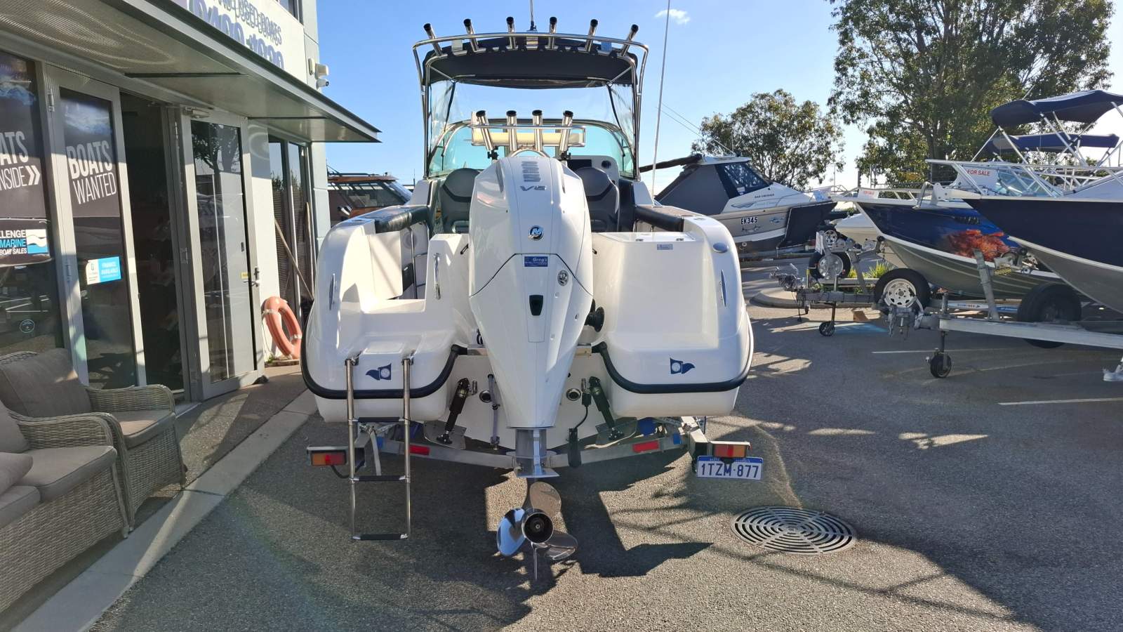 Reflex Chianti 655 SC - 2023 model powered by a Mercury 225 HP Verado