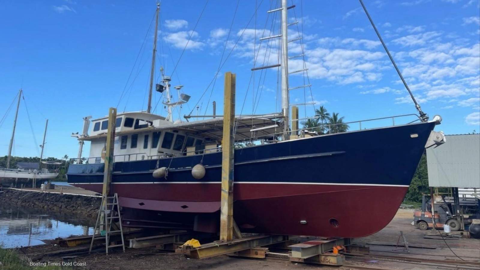 Custom 60 ft Motor Sailer