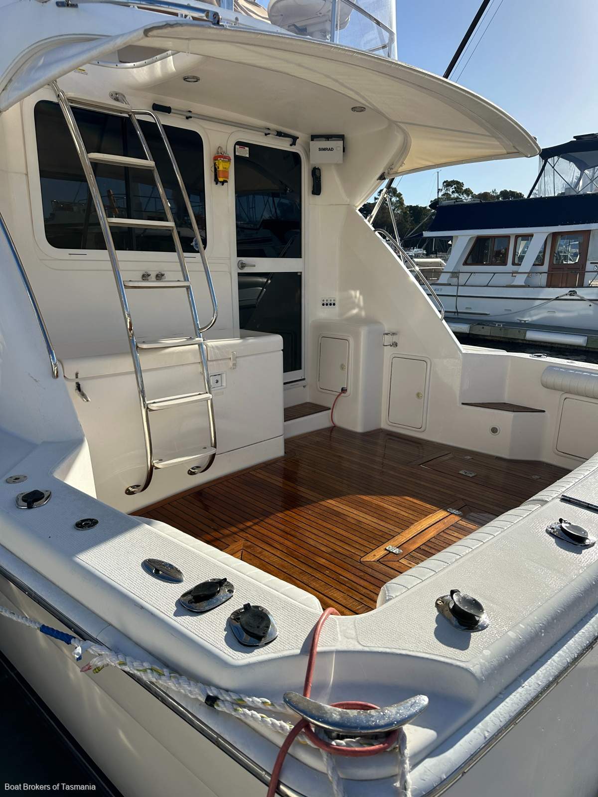 Devil Moon Riviera 37 Platinum with a generator and bowthruster Boat Brokers of Tasmania