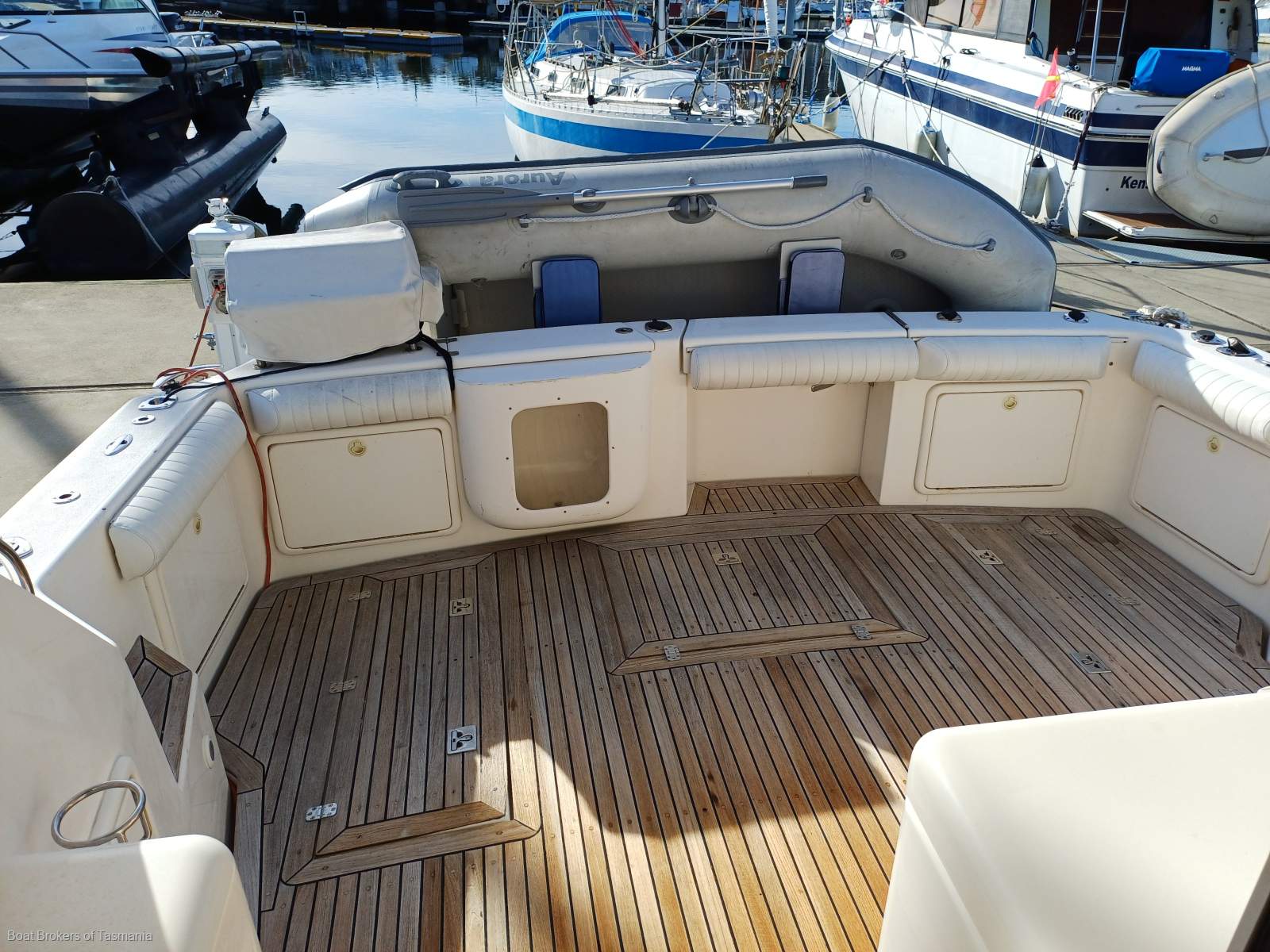 Devil Moon Riviera 37 Platinum with a generator and bowthruster Boat Brokers of Tasmania