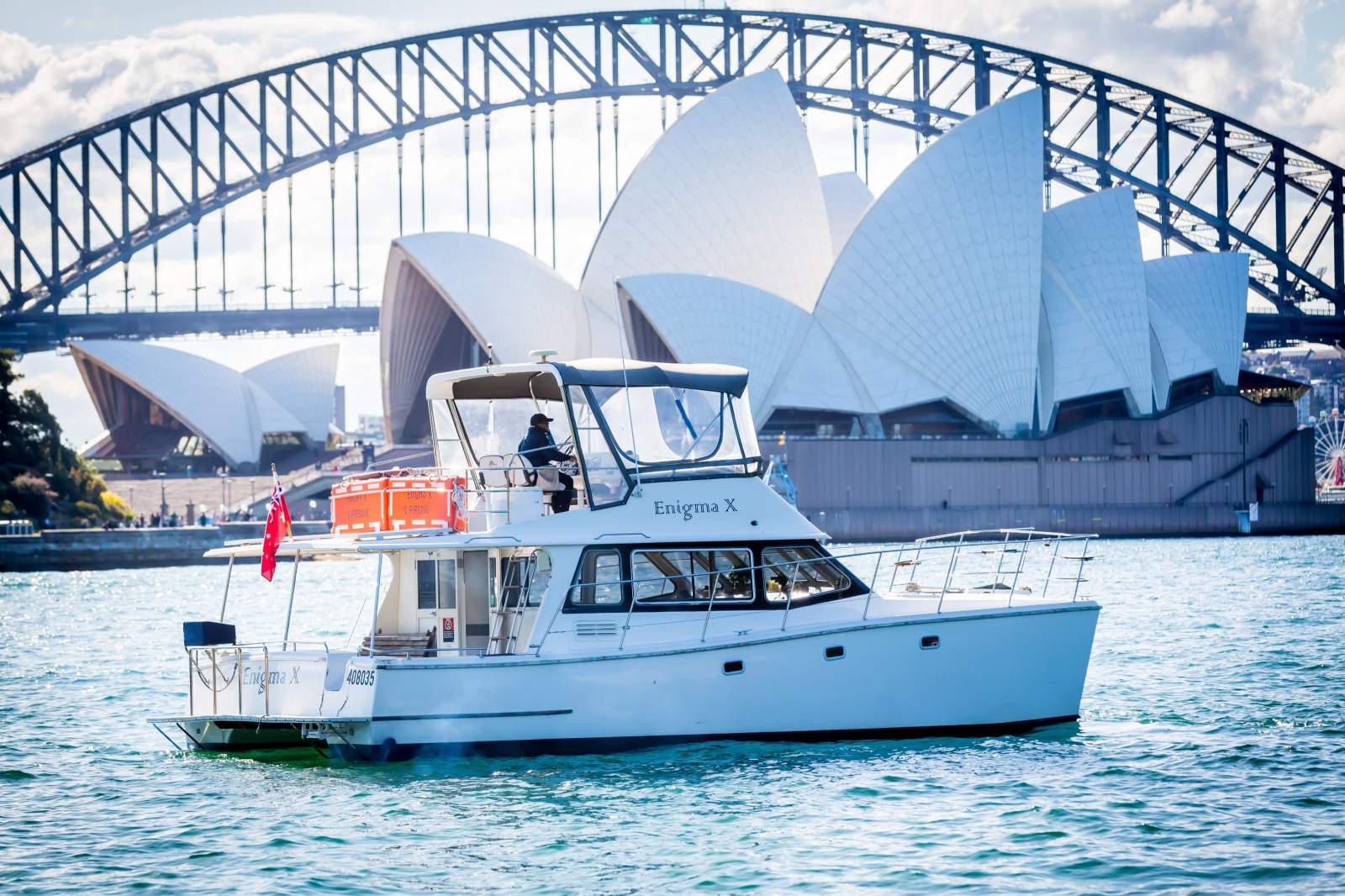 2002 11m Commercial Power Catamaran - Enigma X