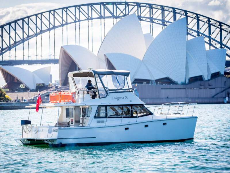 2002 11m Commercial Power Catamaran - Enigma X