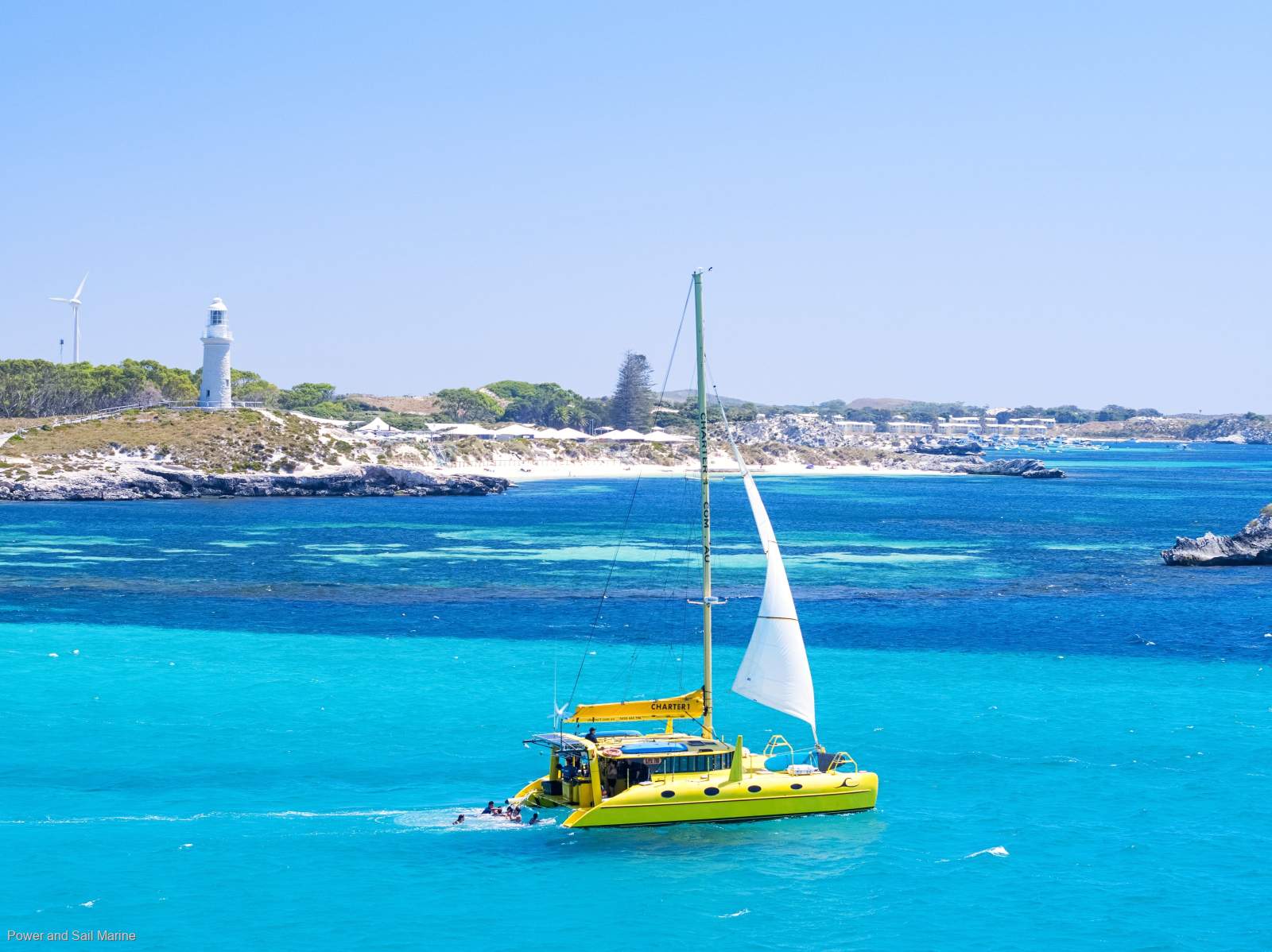 Luxury Charter Catamaran and thriving marine tourism business