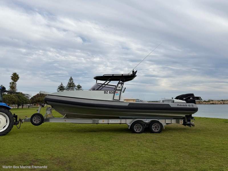 Naiad 8.5 RIB With Twin 2015 Suzuki 250Hp and Trailer