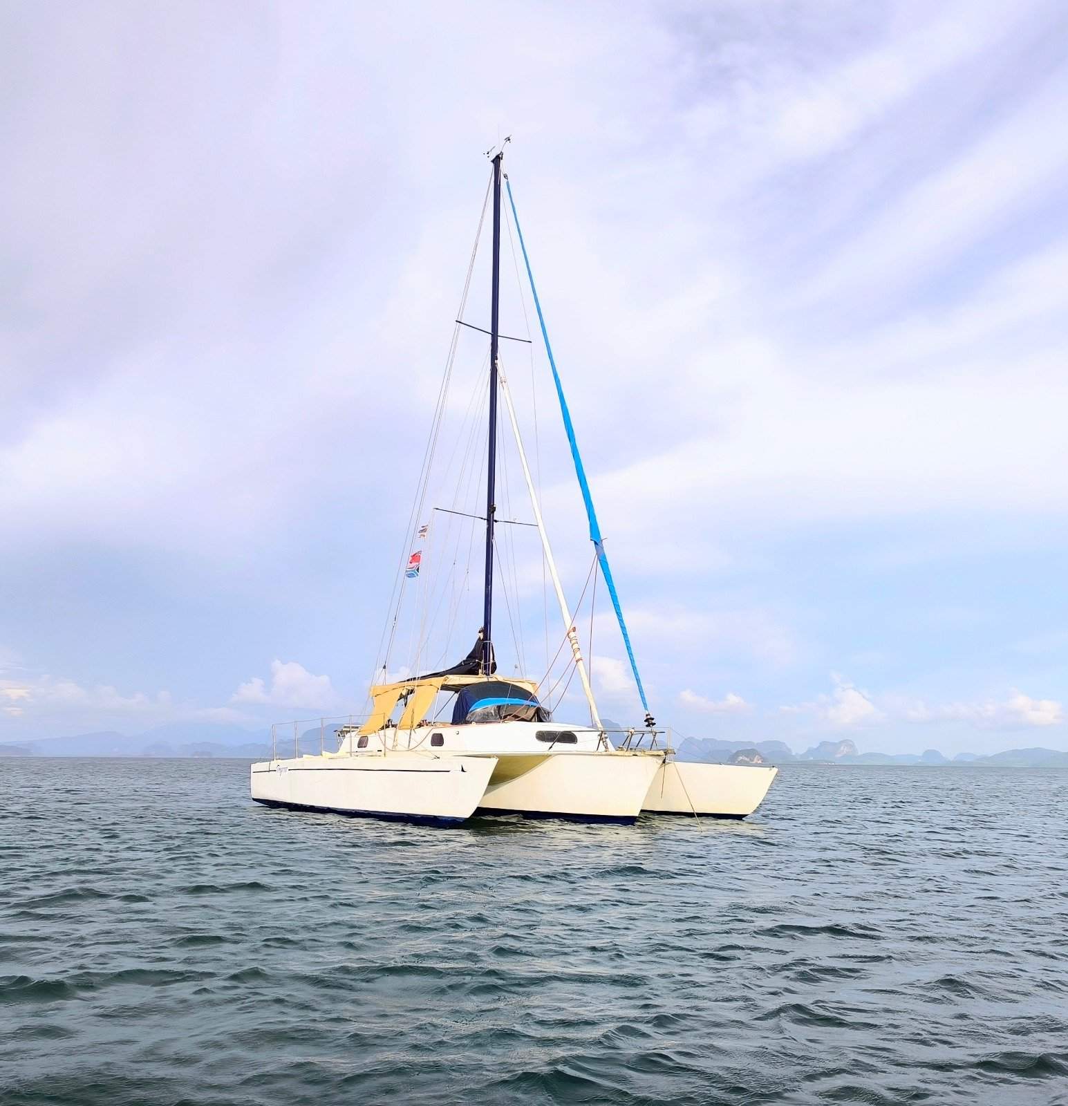 Searunner 37 Trimaran for sale in Malaysia.