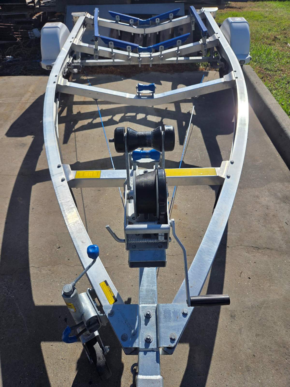 Telwater aluminium boat trailer