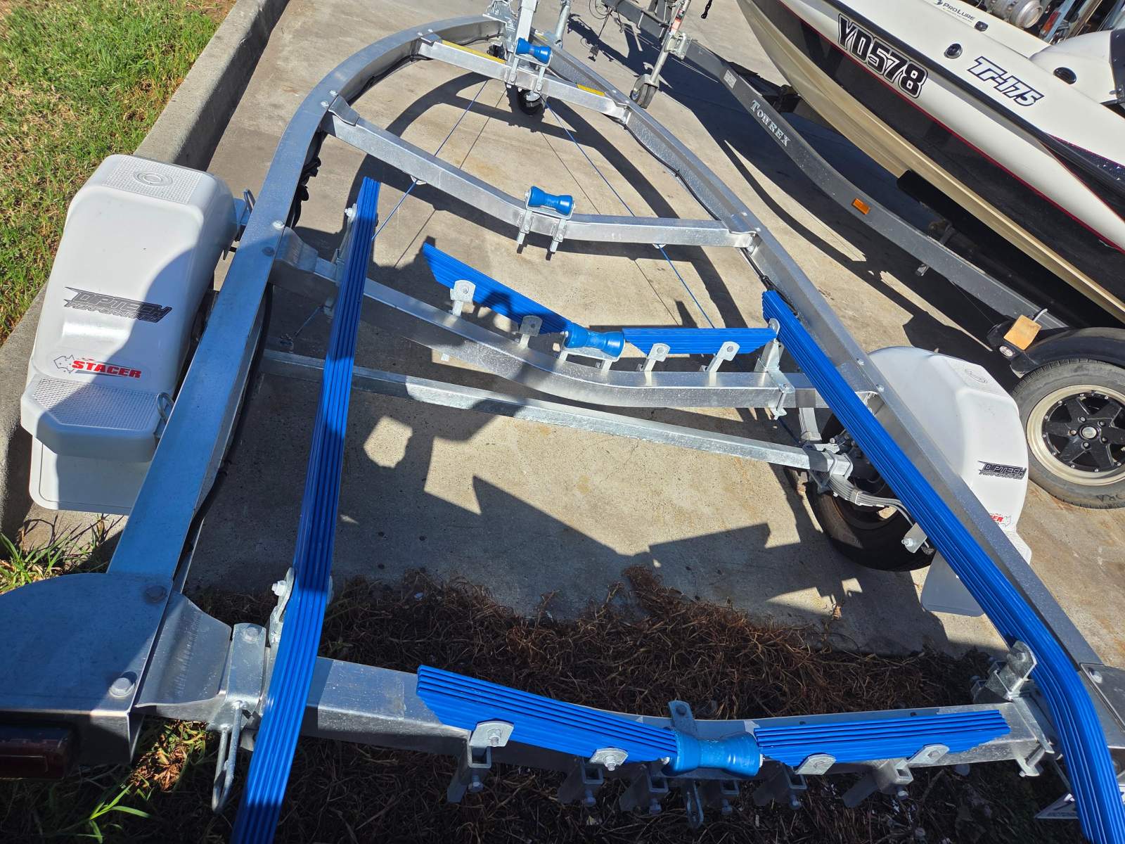 Telwater aluminium boat trailer