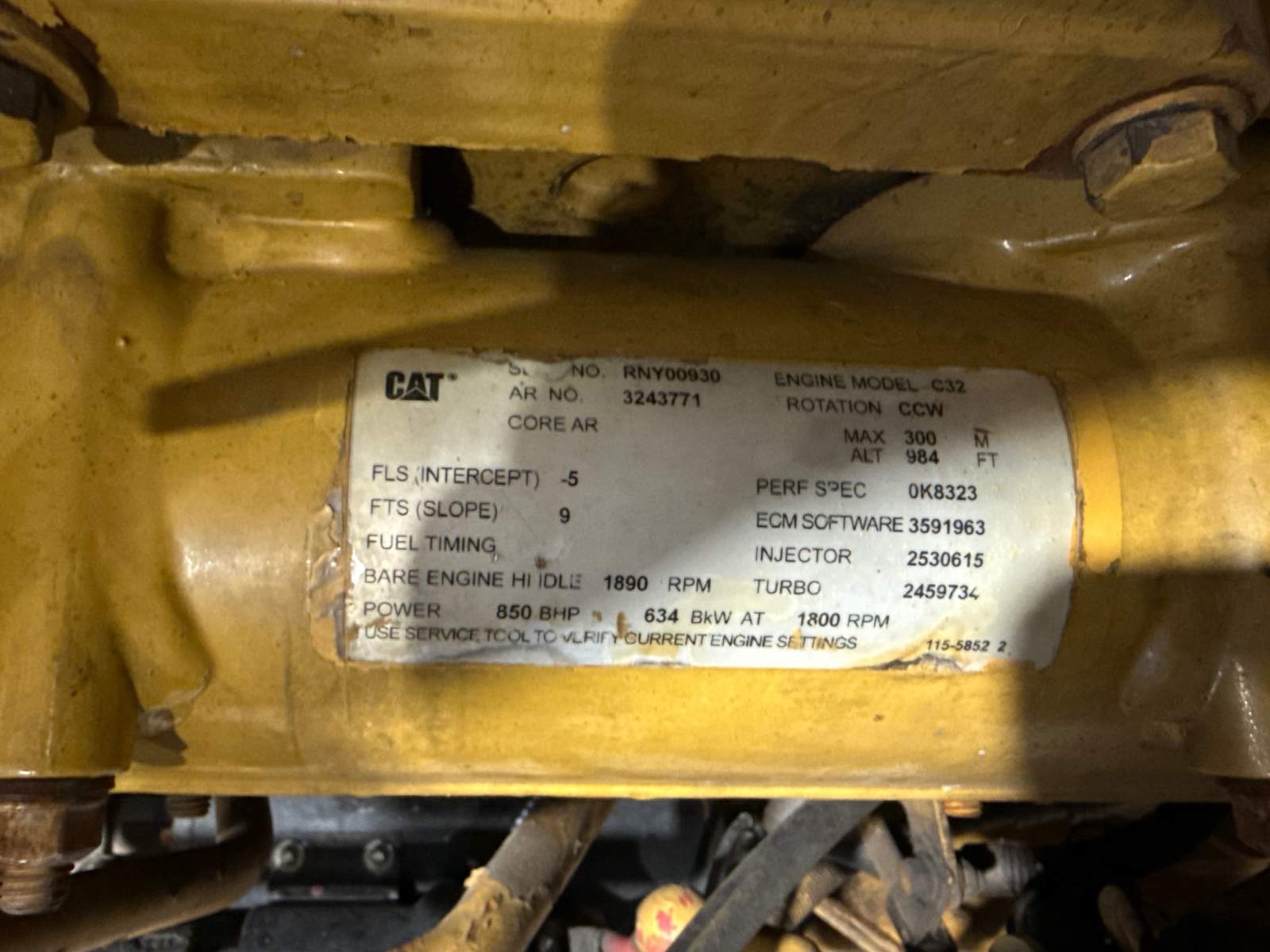 Caterpillar C32's Pair