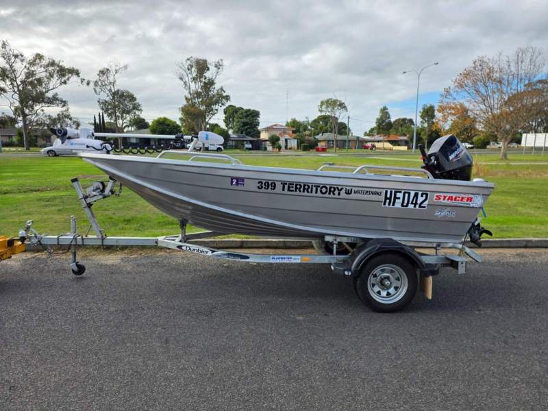 Stacer 399 Territory Striker 25hp Mercury four stroke ELHPT & Dunbier trailer