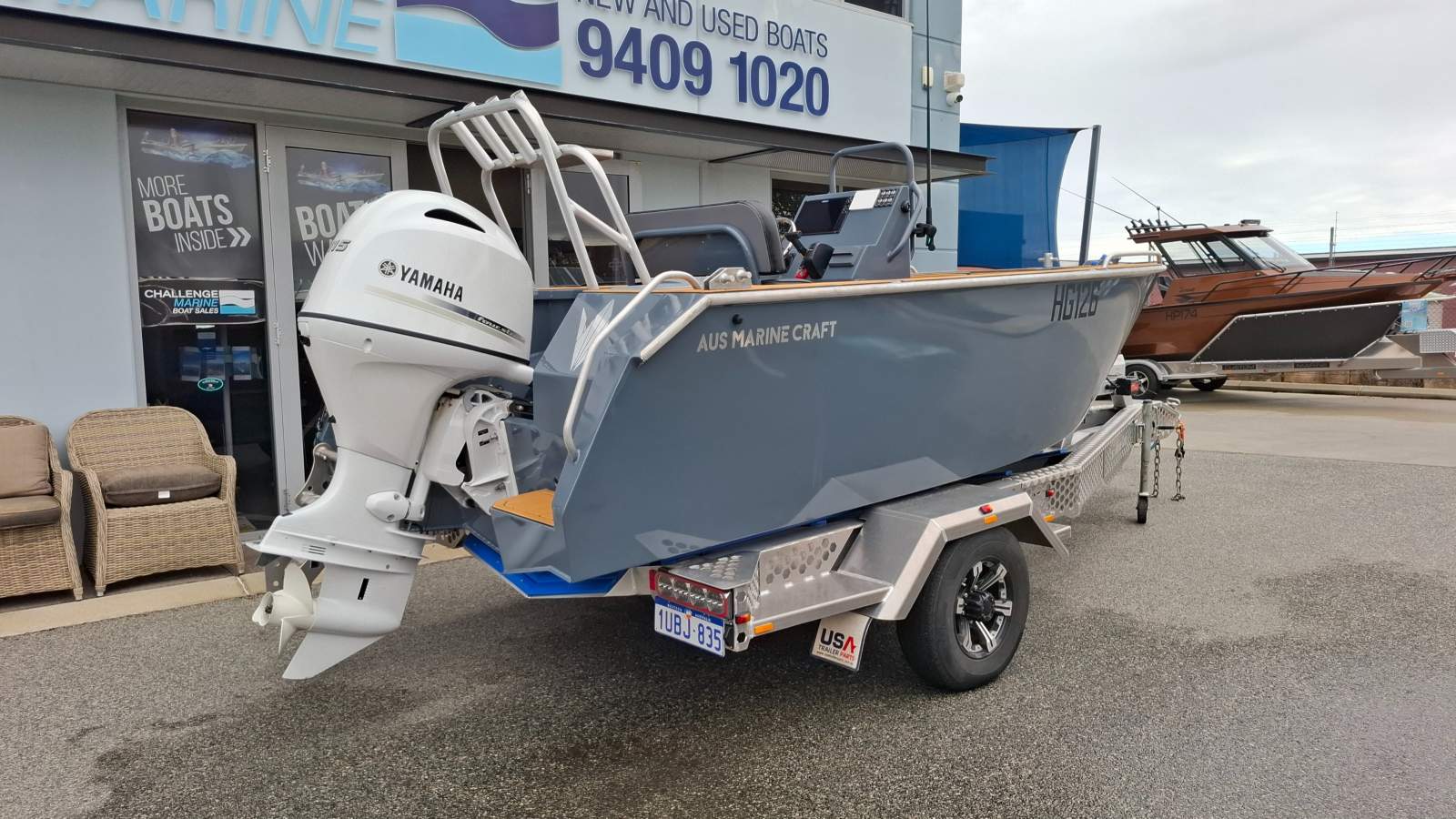 AMC 4500 Croc With Yamaha 115HP 4-Stroke (110 Hours)