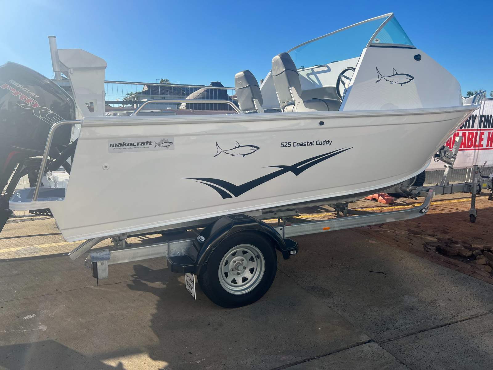 Makocraft 525 Coastal Cuddy Mercury 115 PRO XS # ONE ONLY!!!!