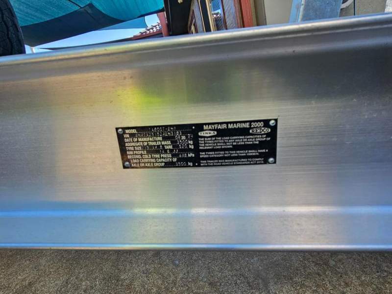 Redco 3.5t Boat Trailer