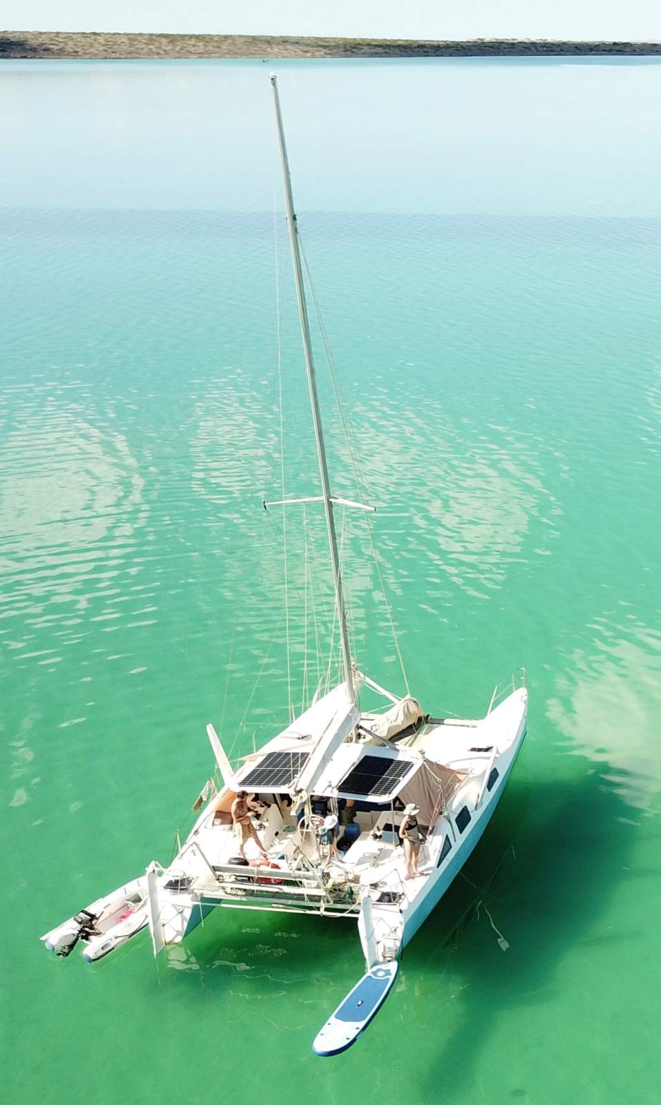 Crowther Wind speed 33 Easy entry level cruising cat