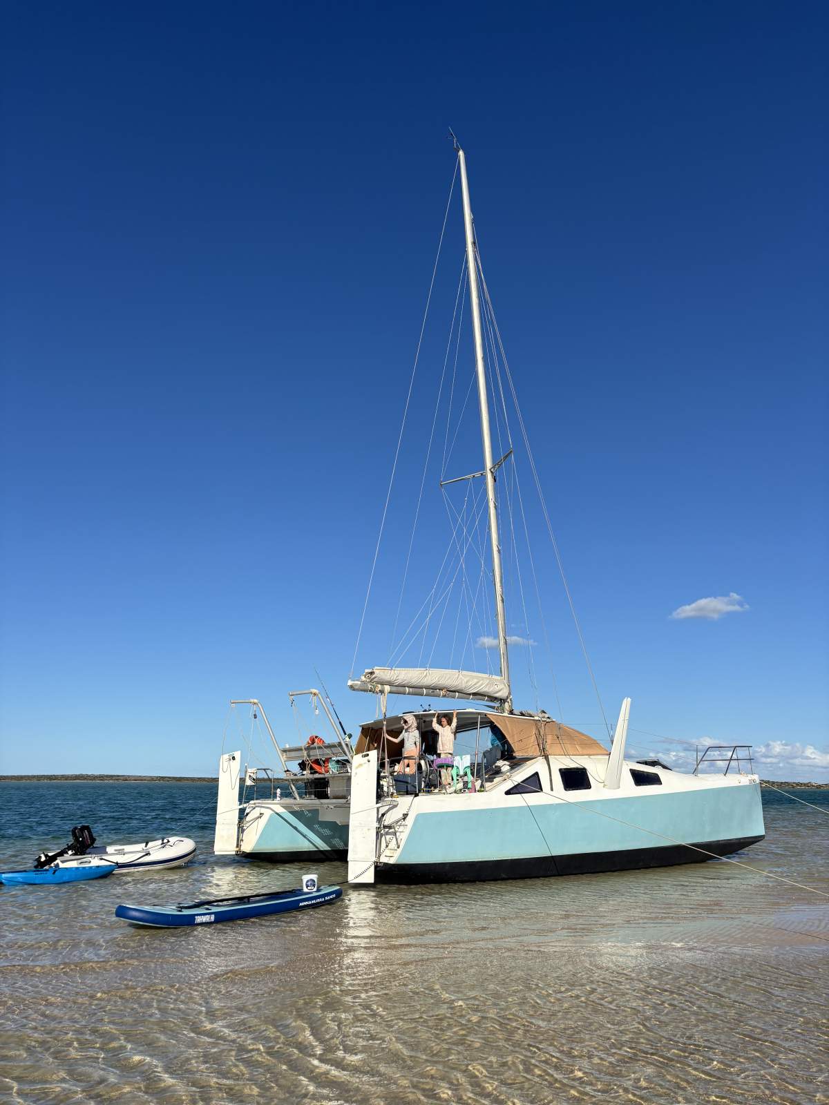Crowther Wind speed 33 Easy entry level cruising cat