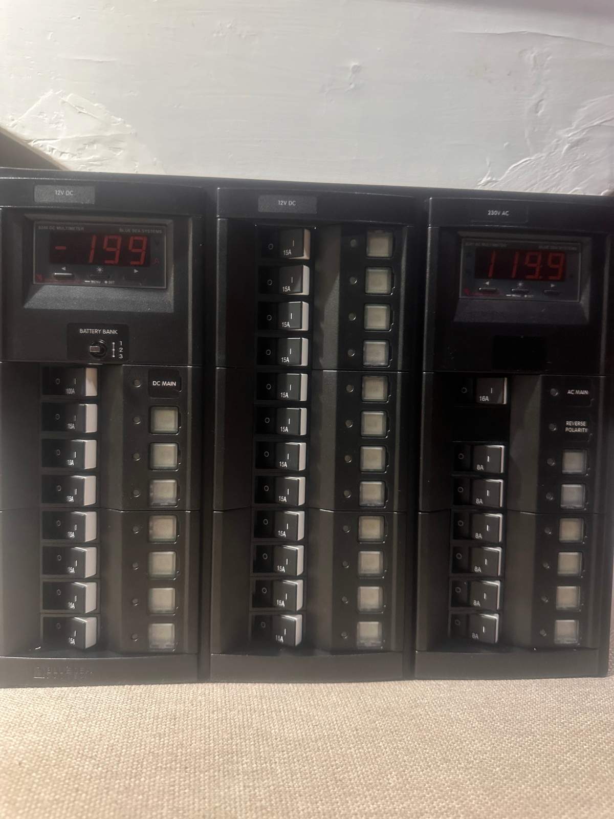 Blue Sea Switch Panel