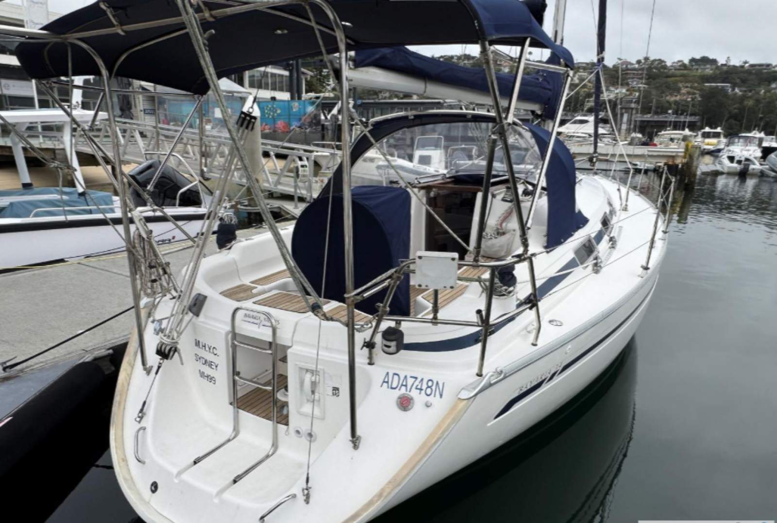 Bavaria Cruiser 34 New rigging, and new volvo diesel engine
