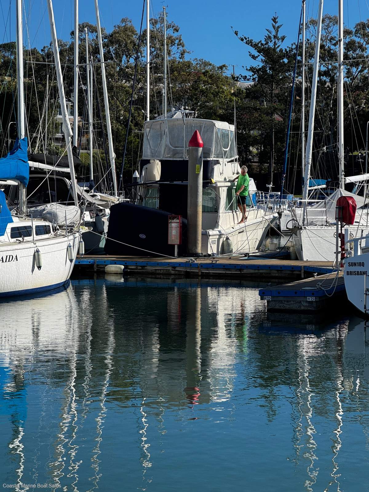 Rare 10m berth in Wynnum Manly Yacht Club