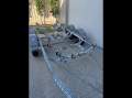 2011 Dunbier Twin Axle Super-Roller Boat Trailer 5.7