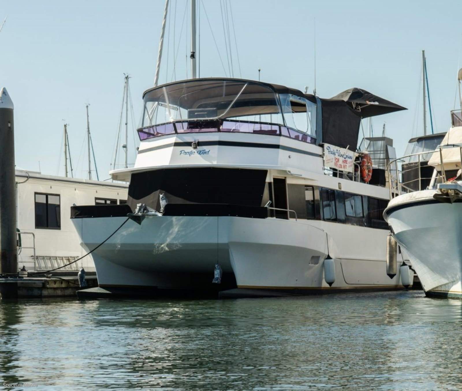 Nustar Catamaran Flybridge