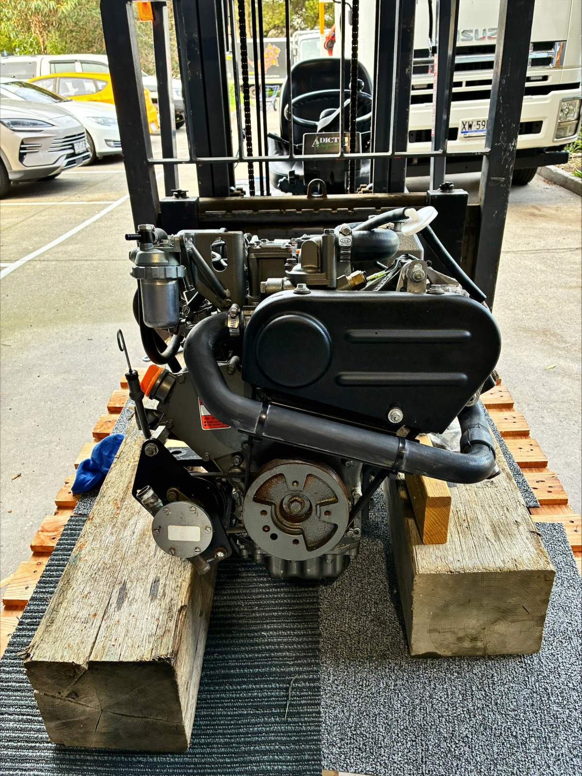 Yanmar 3YM30AE kanzaki kmp21 gearbox