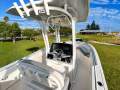 Robalo R242:Premium GRP T/Top with Powder coat bars