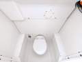 Robalo R242:Toilet with holding tank
