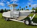 Robalo R242:Custom Hull protector for winch