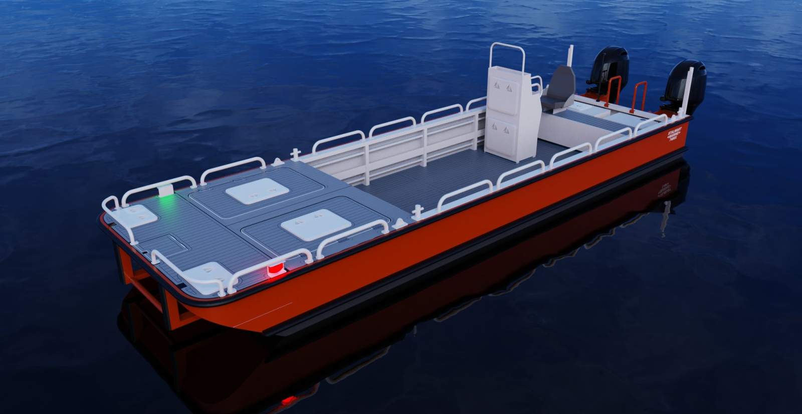 Stalwart Marine WB7400X Aluminium Work Boat Punt