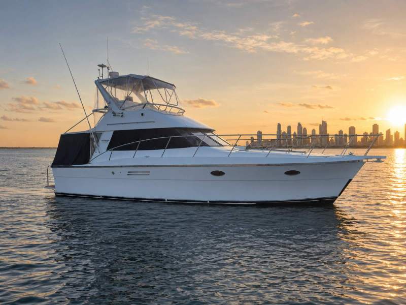 Pacific Motoryachts Flybridge Vantarie Sports Cruiser SHOGUN