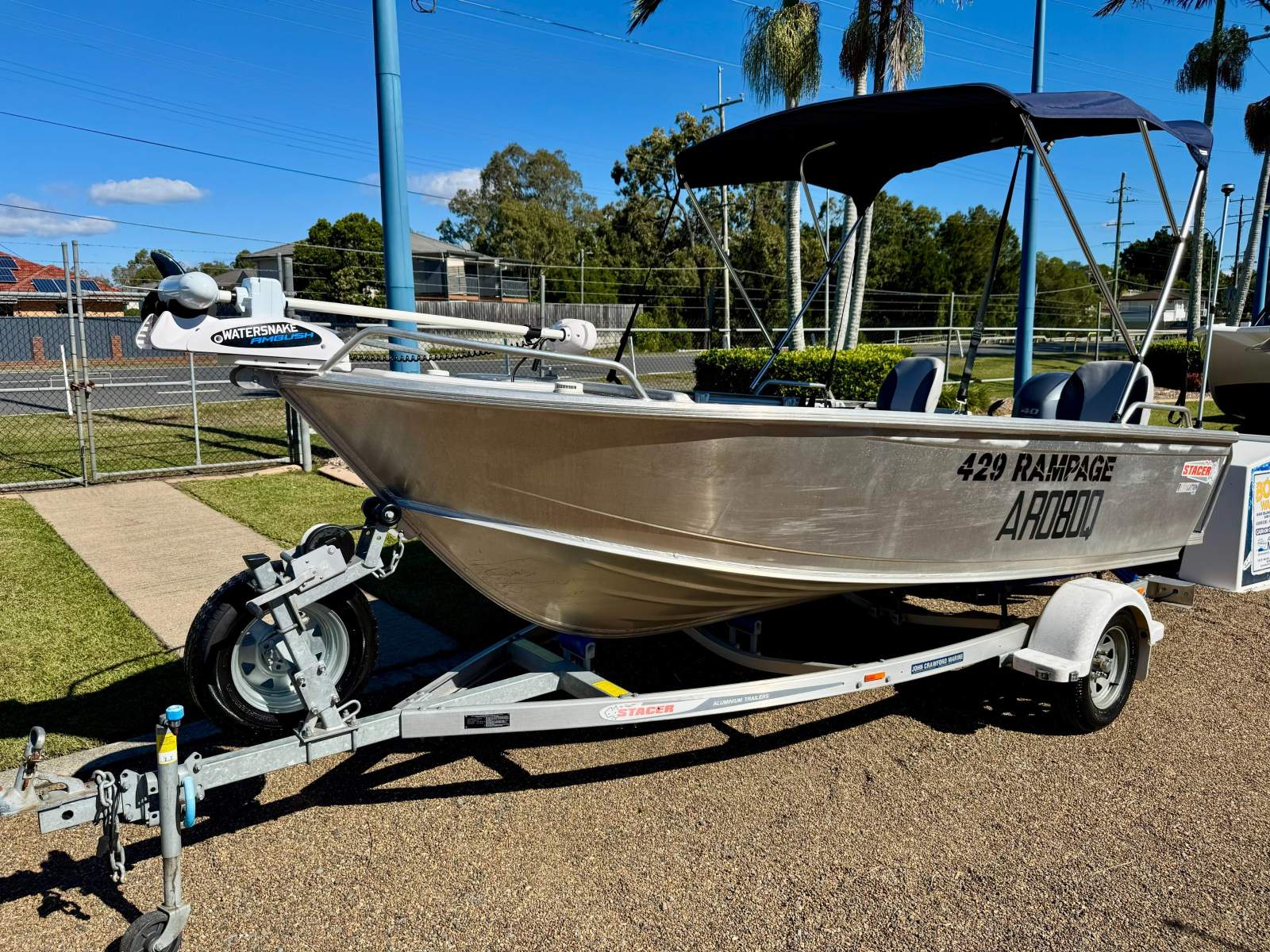 Stacer 429 Rampage with Revolution Hull