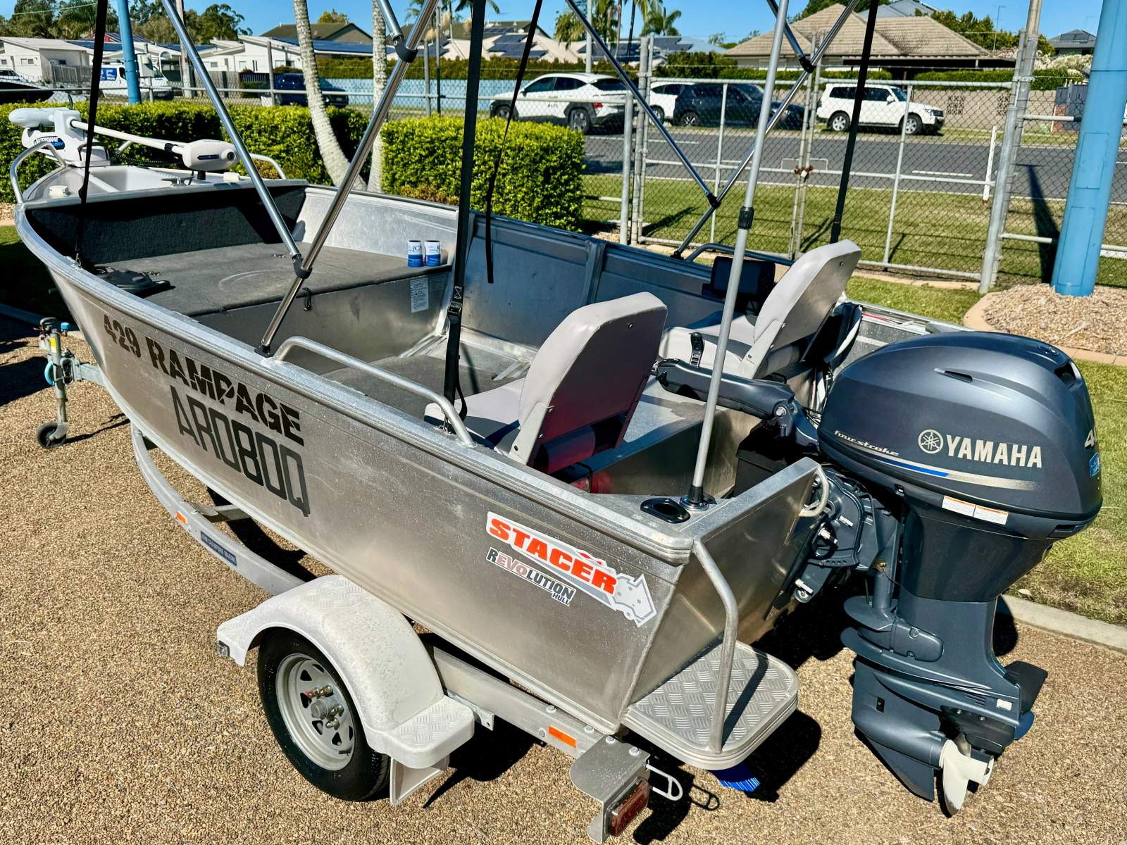 Stacer 429 Rampage with Revolution Hull