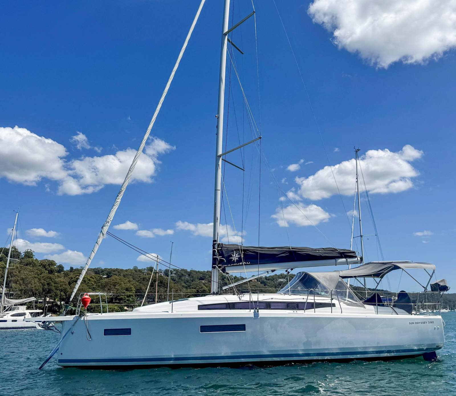 Jeanneau Sun Odyssey 380 , 2023 model in excellent condition.