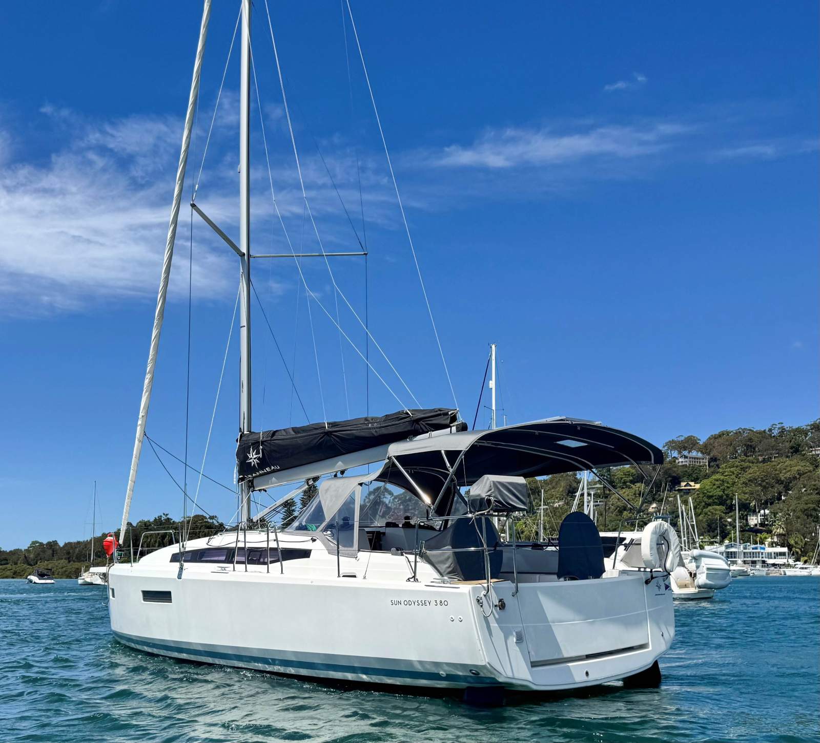 Jeanneau Sun Odyssey 380 , 2023 model in excellent condition.