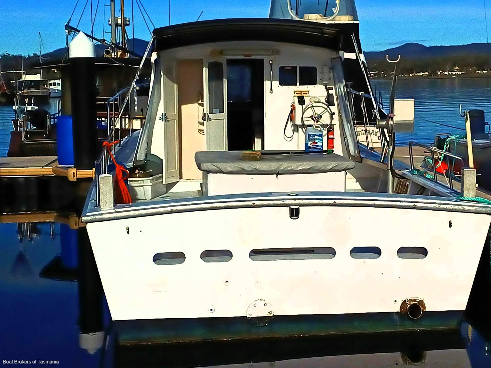 Headhunter Channel Craft 35 Randell designed. Tasmanian built. Boat Brokers of Tasmania