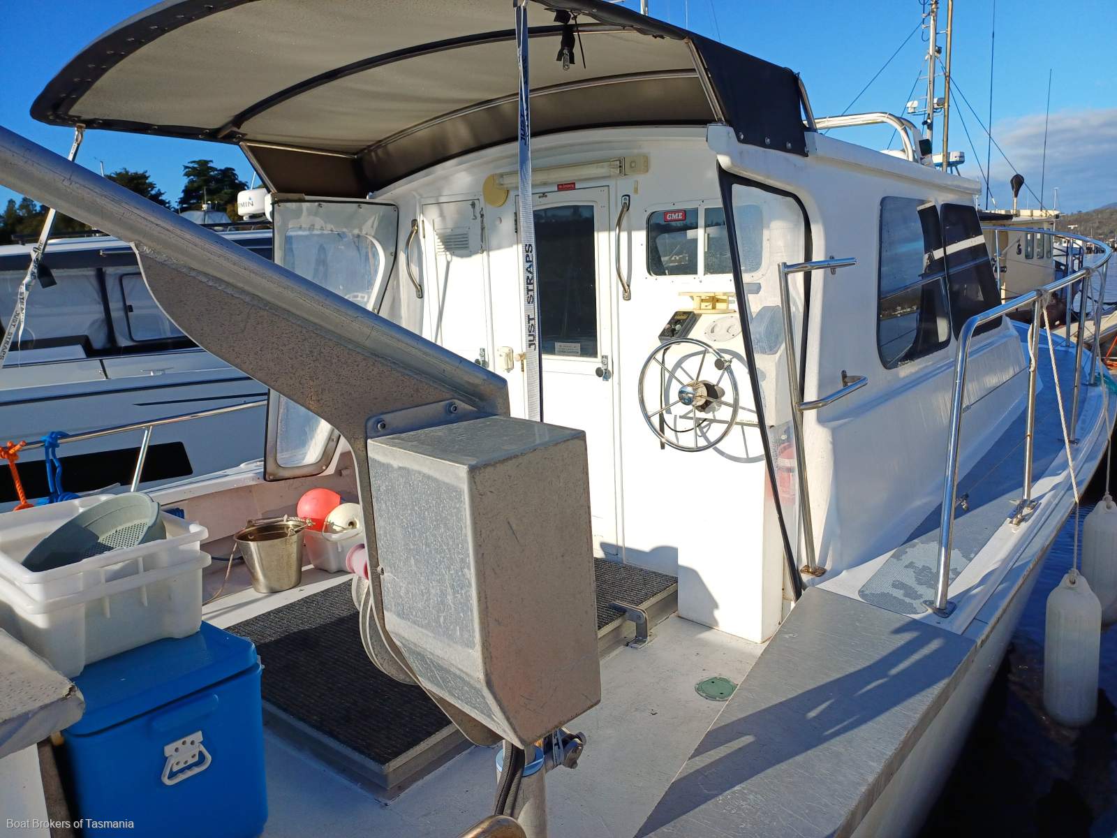 Headhunter Channel Craft 35 Randell designed. Tasmanian built. Boat Brokers of Tasmania