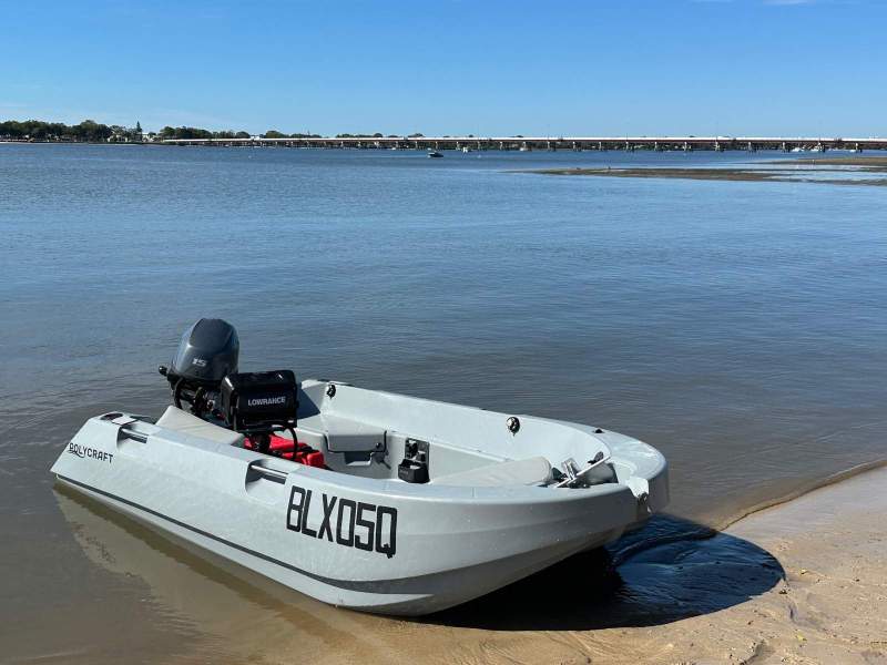 Polycraft 3.00 Tuff Tender with Yamaha 4 stroke 15HP electric start