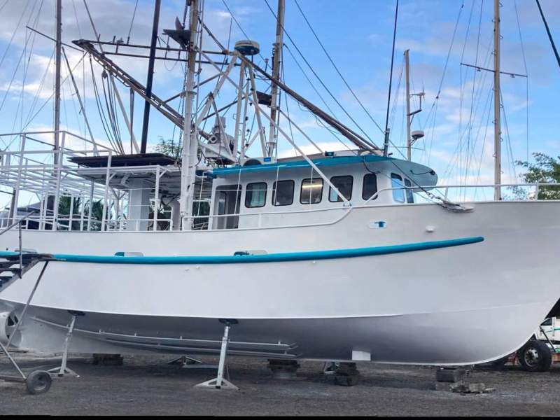Refurbished Ex Steel Prawn Boat