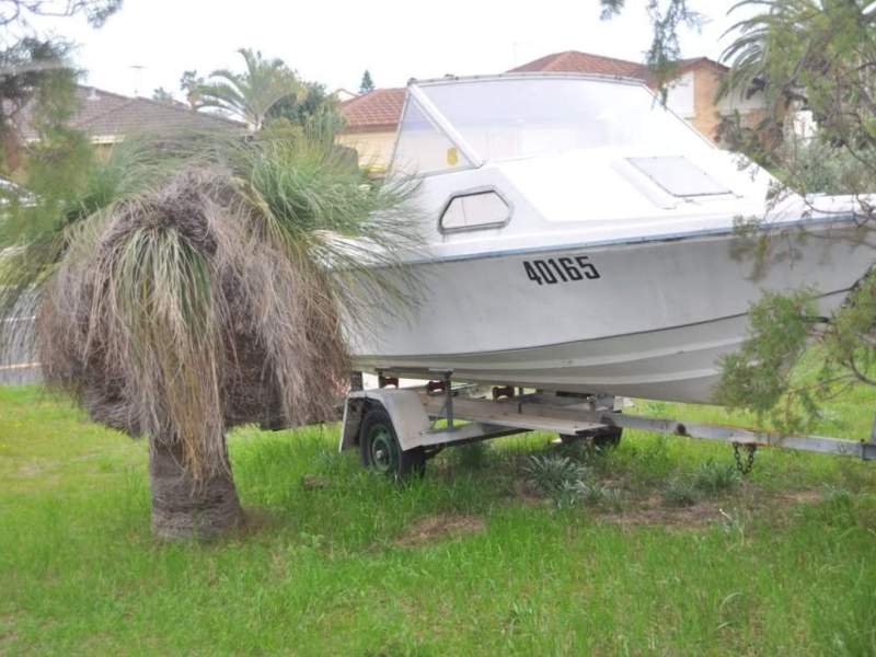 Master Marine 4.5m Half cabin fibreglass hull Bailey Marine