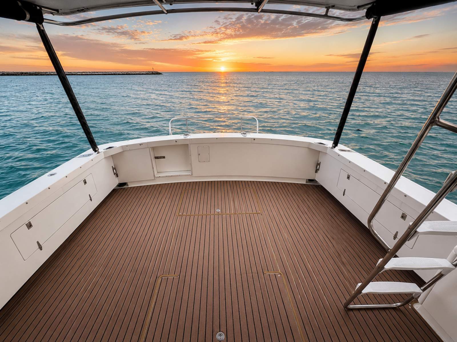 Caribbean 35 Flybridge Cruiser (Cummins 330hp diesels)